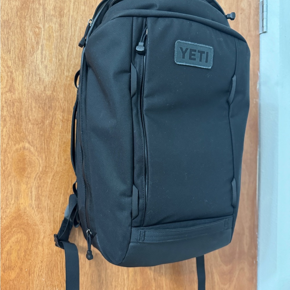 YETI Black Backpack for Men